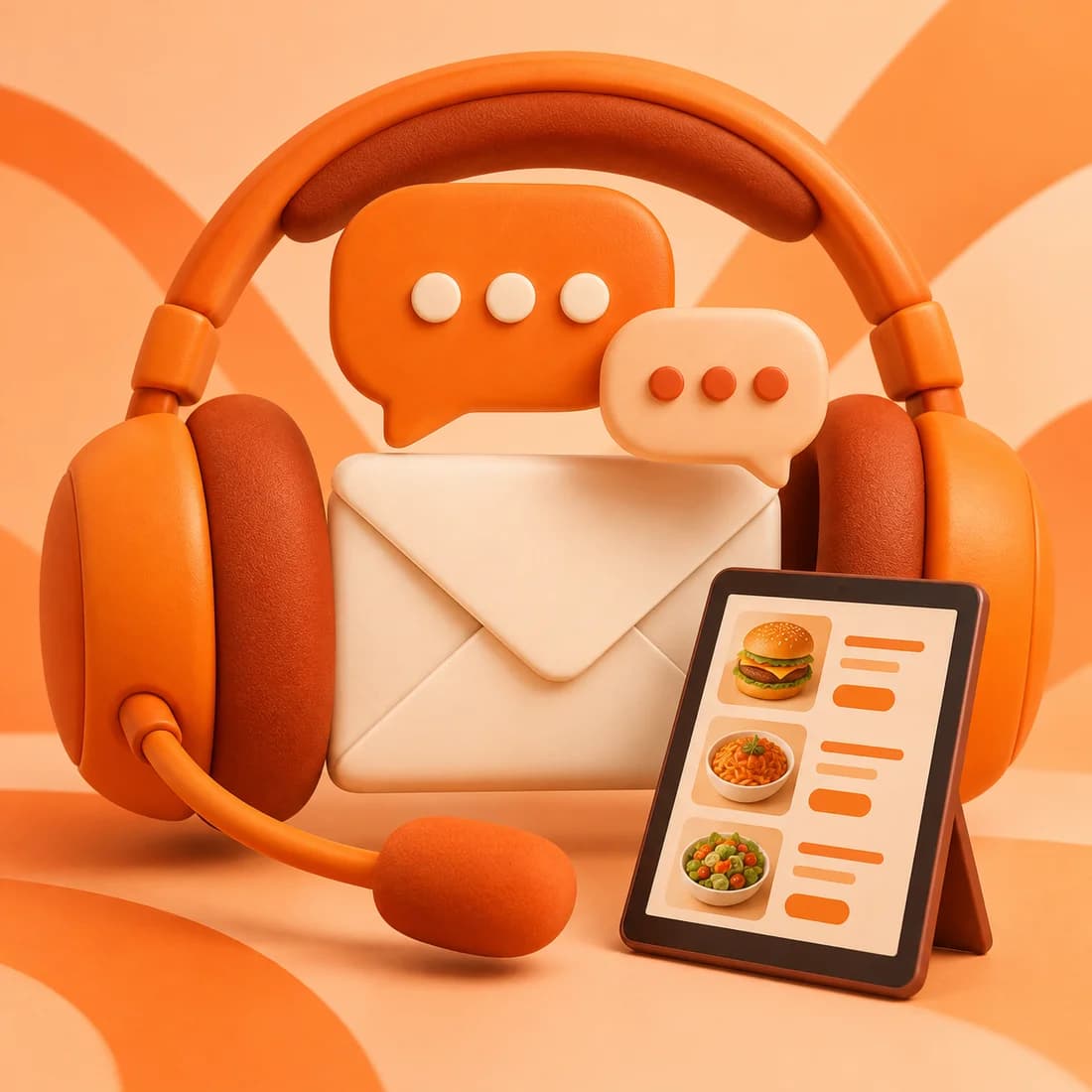 Atendimento de suporte por e-mail